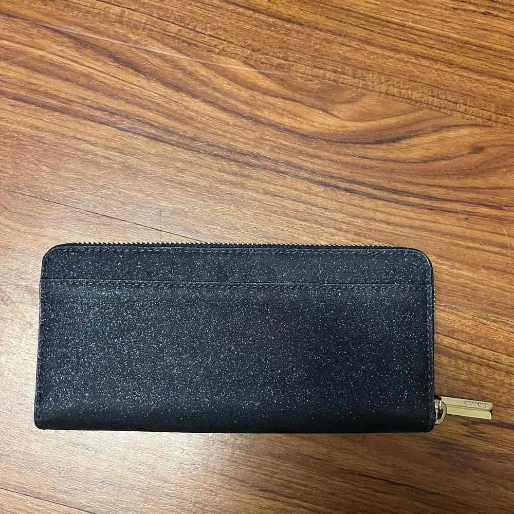NWOT Kate Spade Indigo Sparkled Clutch - Picture 2 of 7